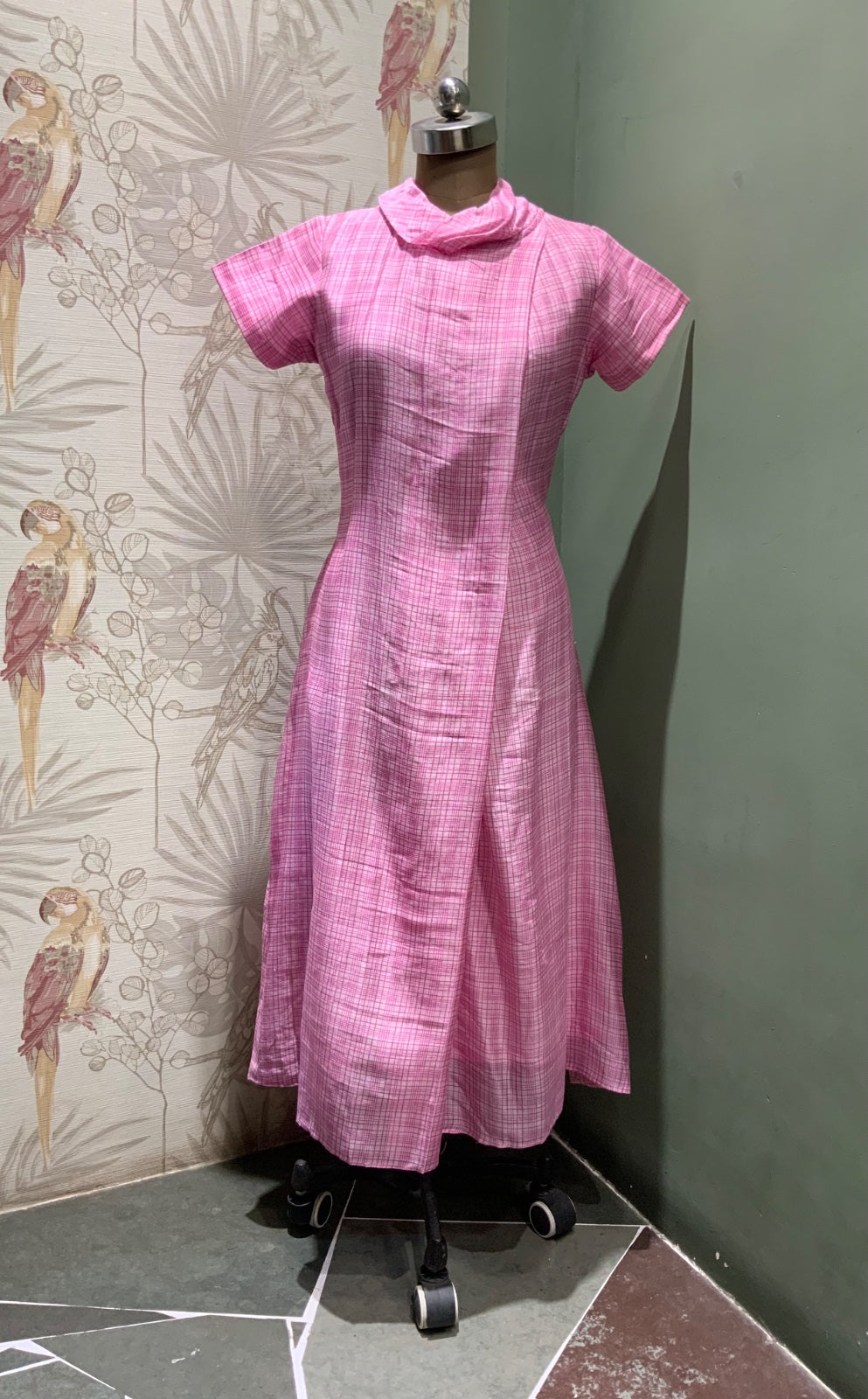 Pink Checked