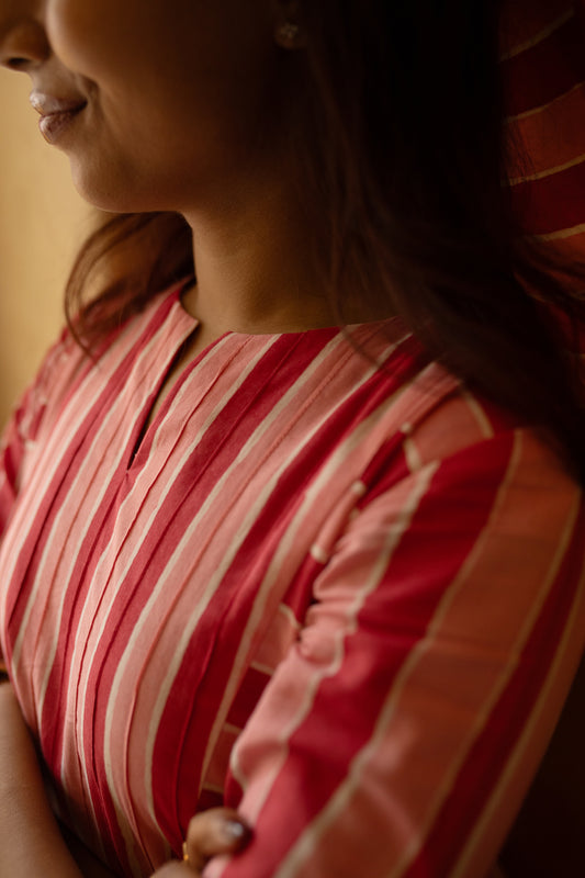 Blush stripes