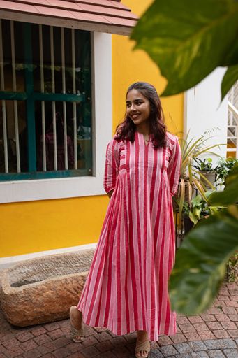 Blush Stripes