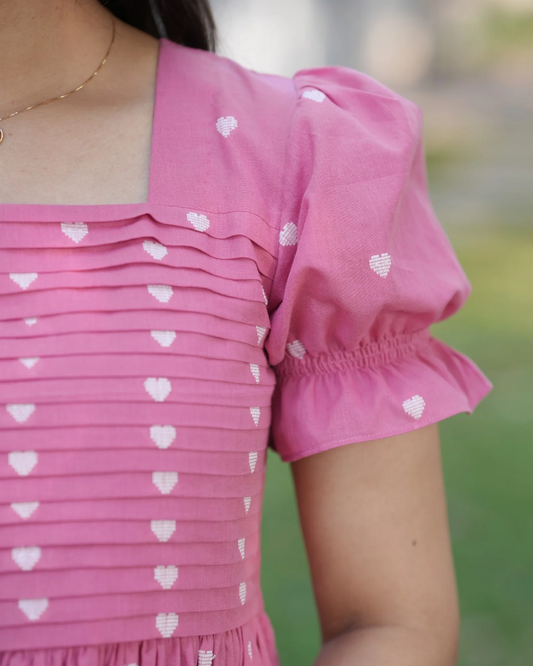 Blush heart