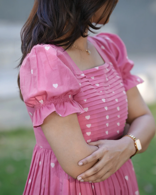 Blush heart
